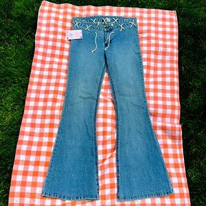 90’s Low Rise Mudd Jeans Size 3 Baby Flare